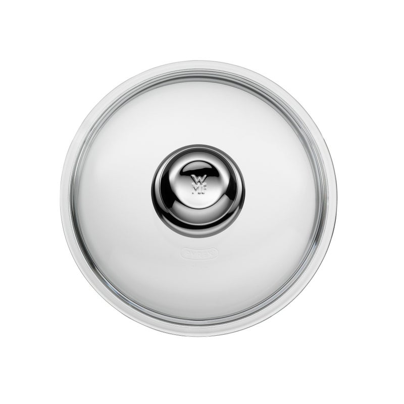 WMF Glass Lid for Frying Pans, Silver, 20 cm - Image 1